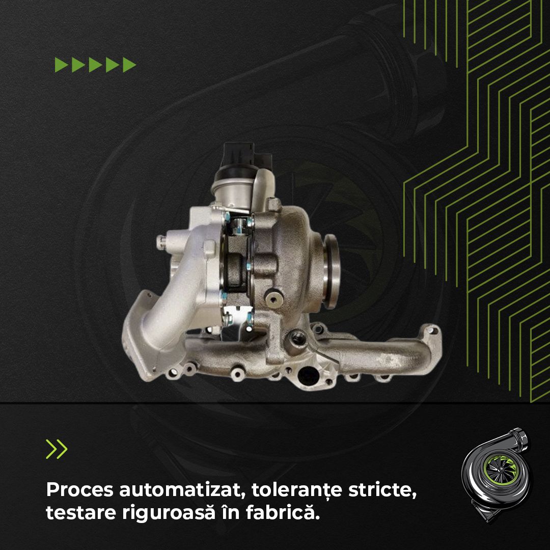 Turbina AUDI A1 1.6 TDI 66 KW / 90 CP Noua - Image 4