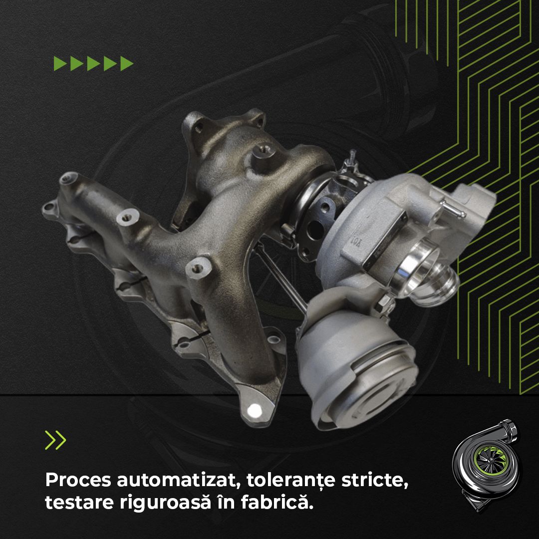 Turbina AUDI A3 1.4 TFSI 92 KW / 125 CP Noua - Image 4