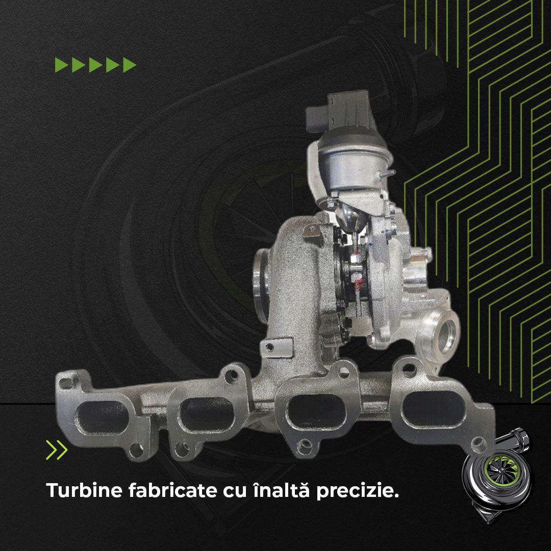 Turbina AUDI A3 Kabriolets 2.0 TDI 103 KW / 140 CP Noua - Image 3