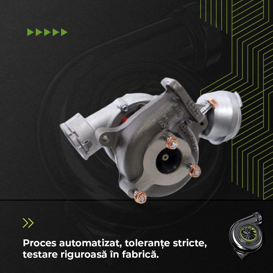 Turbina AUDI A4 B6 1.9 TDI 96 KW / 130 CP Noua - Image 4