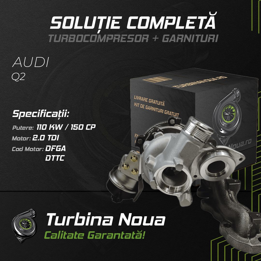 Turbina AUDI Q2 2.0 TDI 110 KW / 150 CP Noua - Image 2