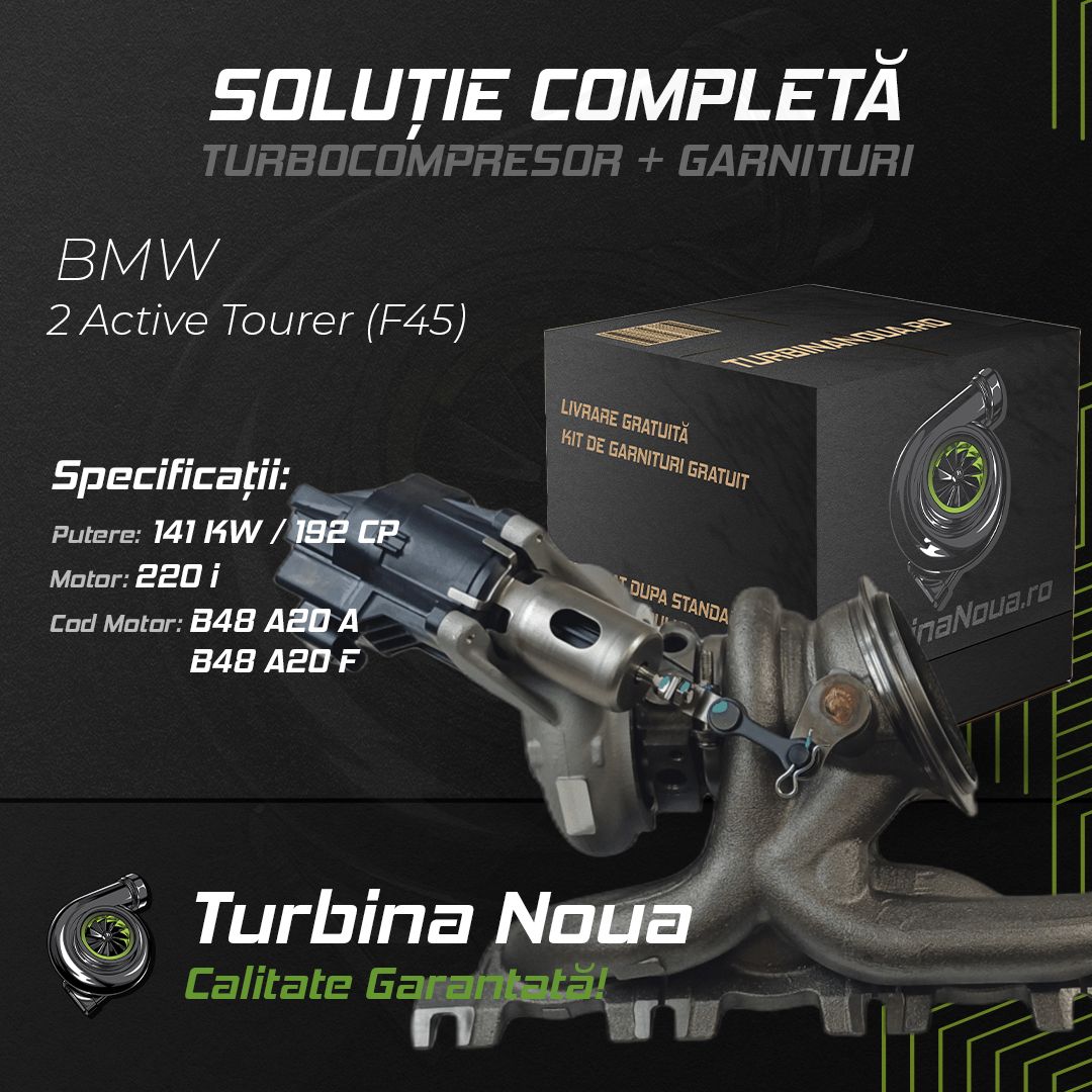 Turbina BMW 2 Active Tourer (F45) 220 i 141 KW / 192 CP Noua - Image 2
