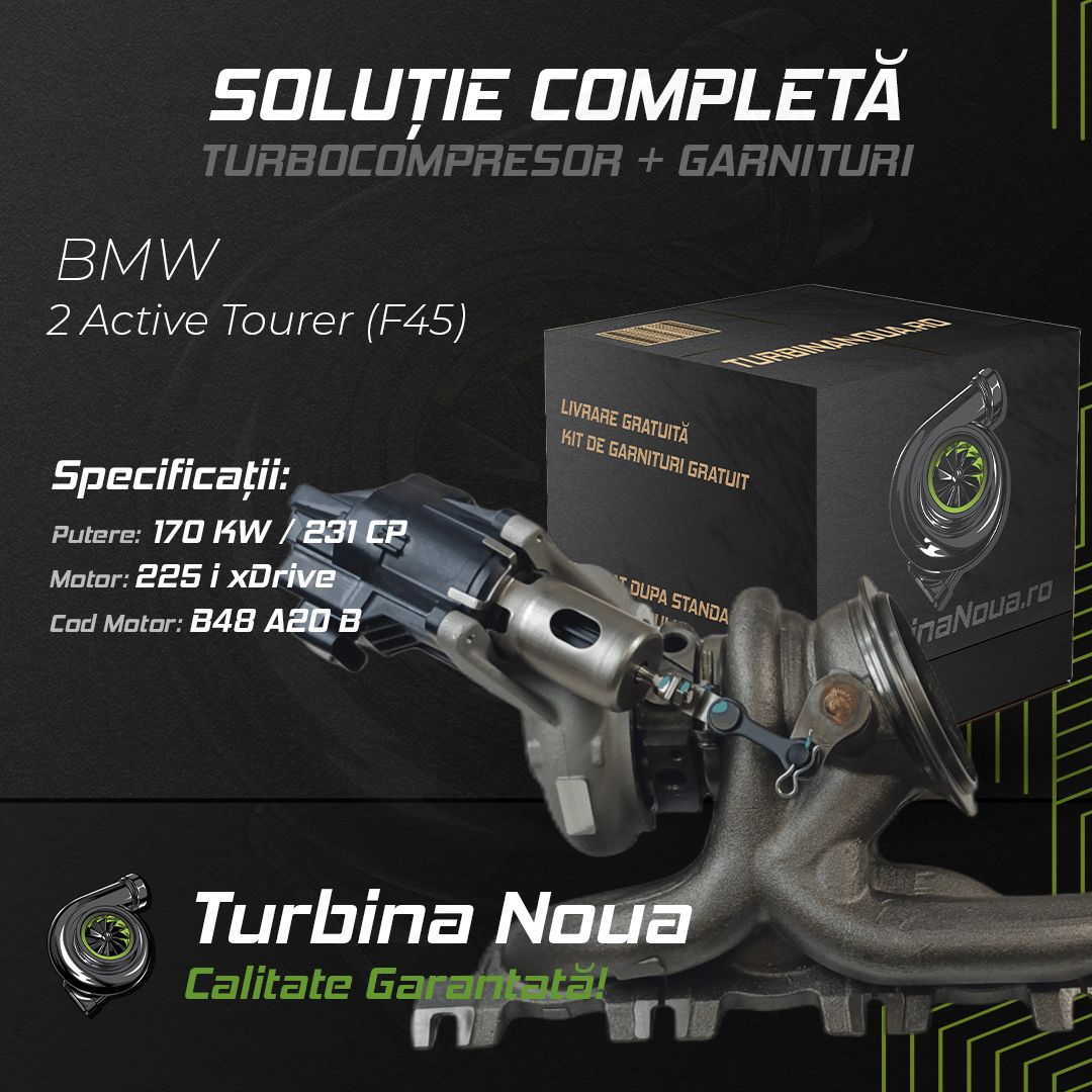 Turbina BMW 2 Active Tourer (F45) 225 i xDrive 170 KW / 231 CP Noua - Image 2