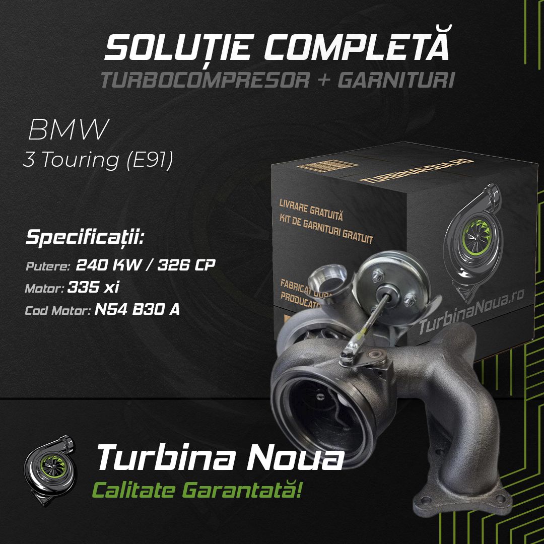 Turbina BMW 3 Touring (E91) 335 xi 240 KW / 326 CP Noua - Image 2
