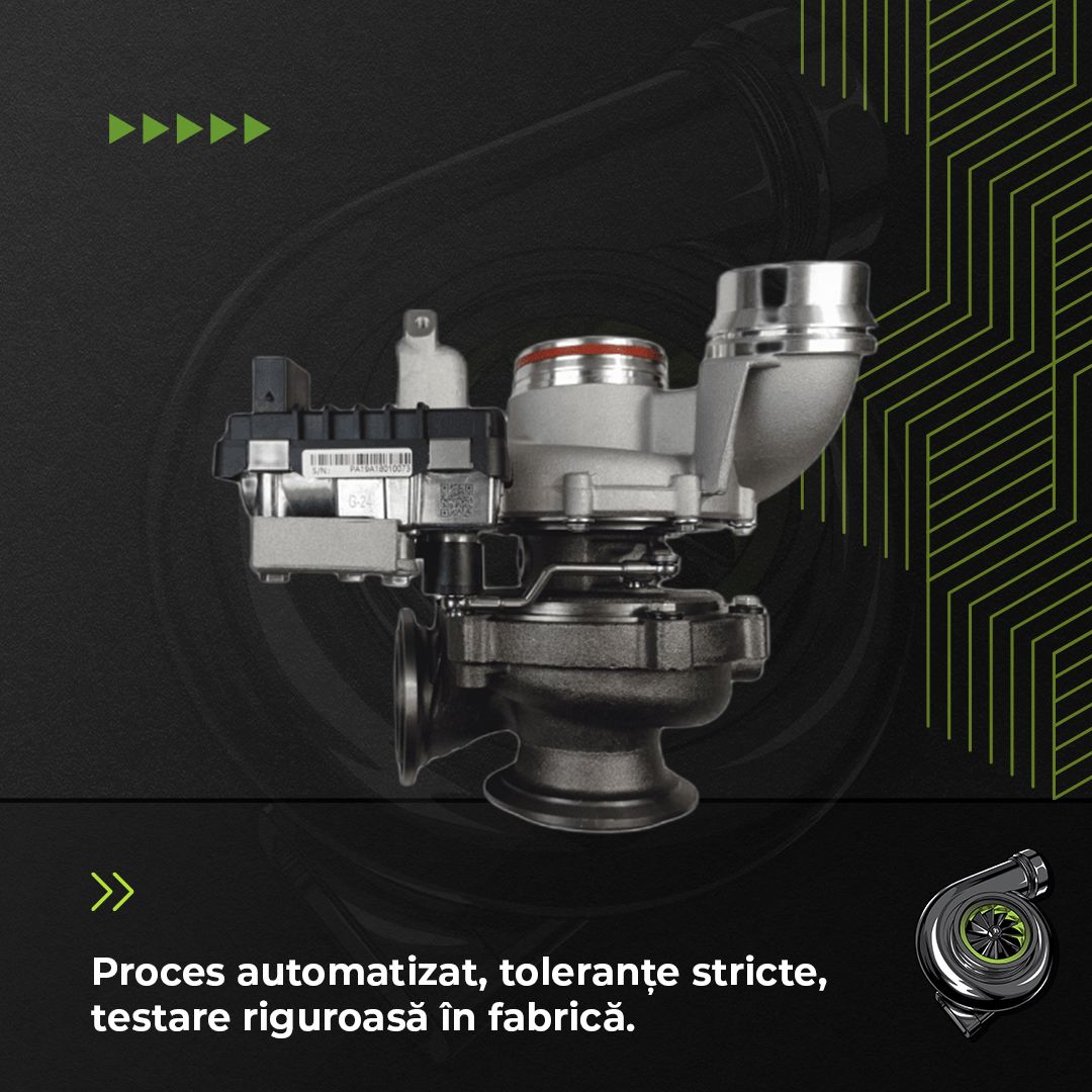 Turbina BMW 5 Touring (F11) 525 d 150 KW / 204 CP Noua - Image 4