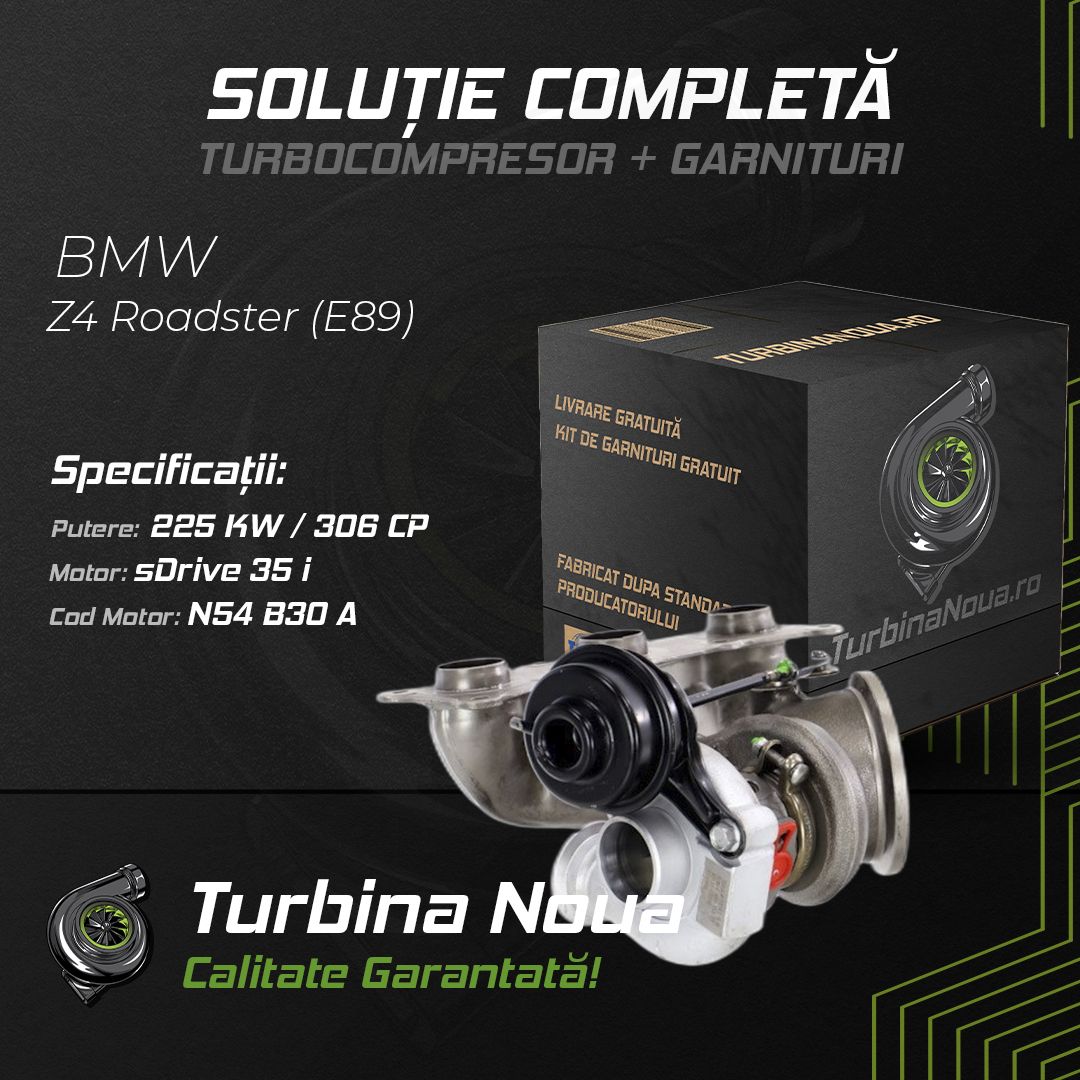 Turbina BMW Z4 Roadster (E89) sDrive 35 i 225 KW / 306 CP Noua - Image 2