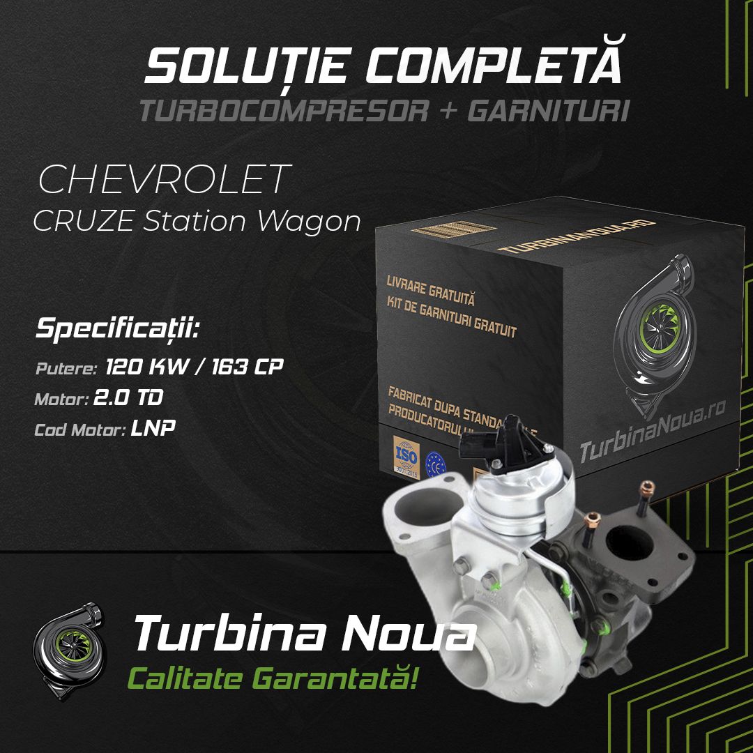 Turbina CHEVROLET CRUZE Station Wagon 2.0 TD 120 KW / 163 CP Noua - Image 2