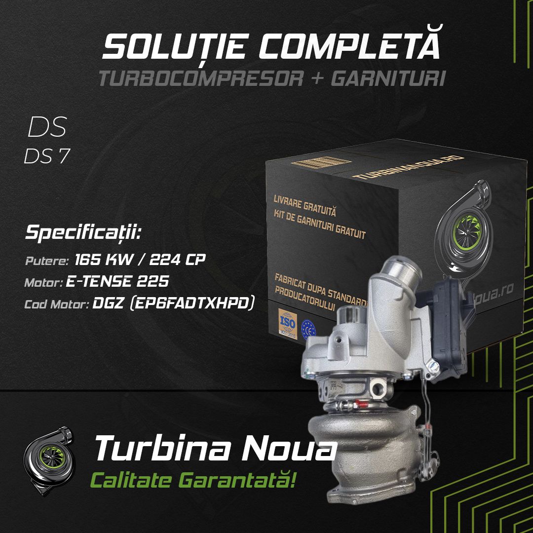 Turbina DS DS 7 E-TENSE 225 165 KW / 224 CP Noua - Image 2