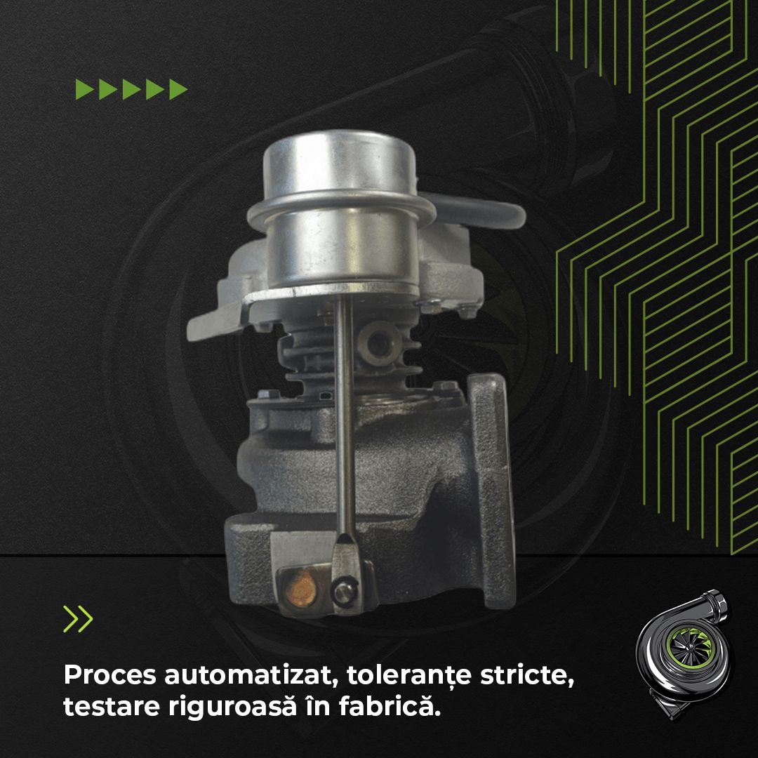 Turbina FIAT DOBLO MPV 1.9 JTD 74 KW / 100 CP Noua - Image 4