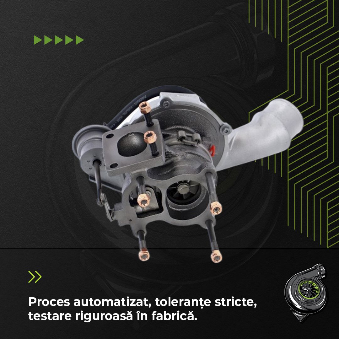 Turbina FIAT STRADA Pick-up 1.9 D 46 KW / 63 CP Noua - Image 4