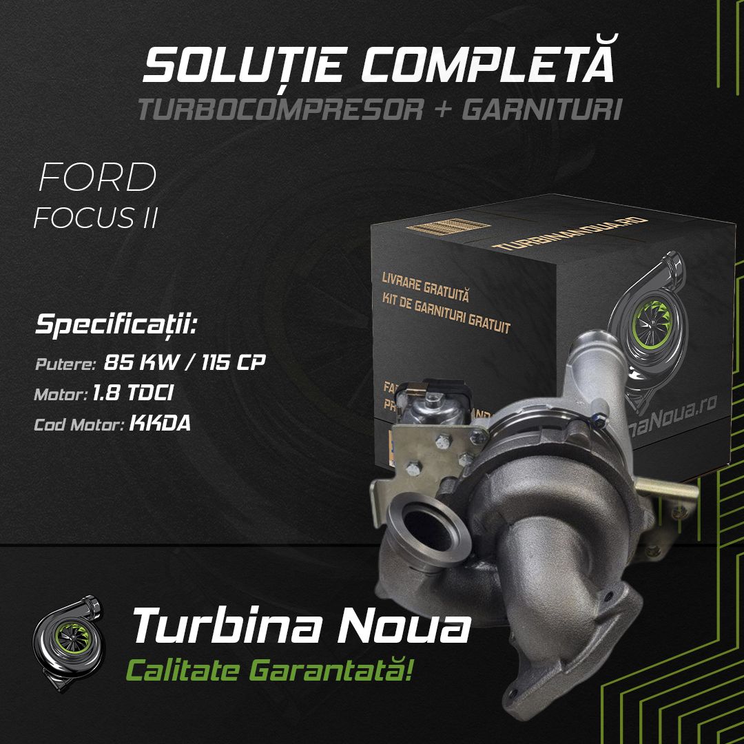 Turbina FORD FOCUS II 1.8 TDCi 85 KW / 115 CP Noua - Image 2