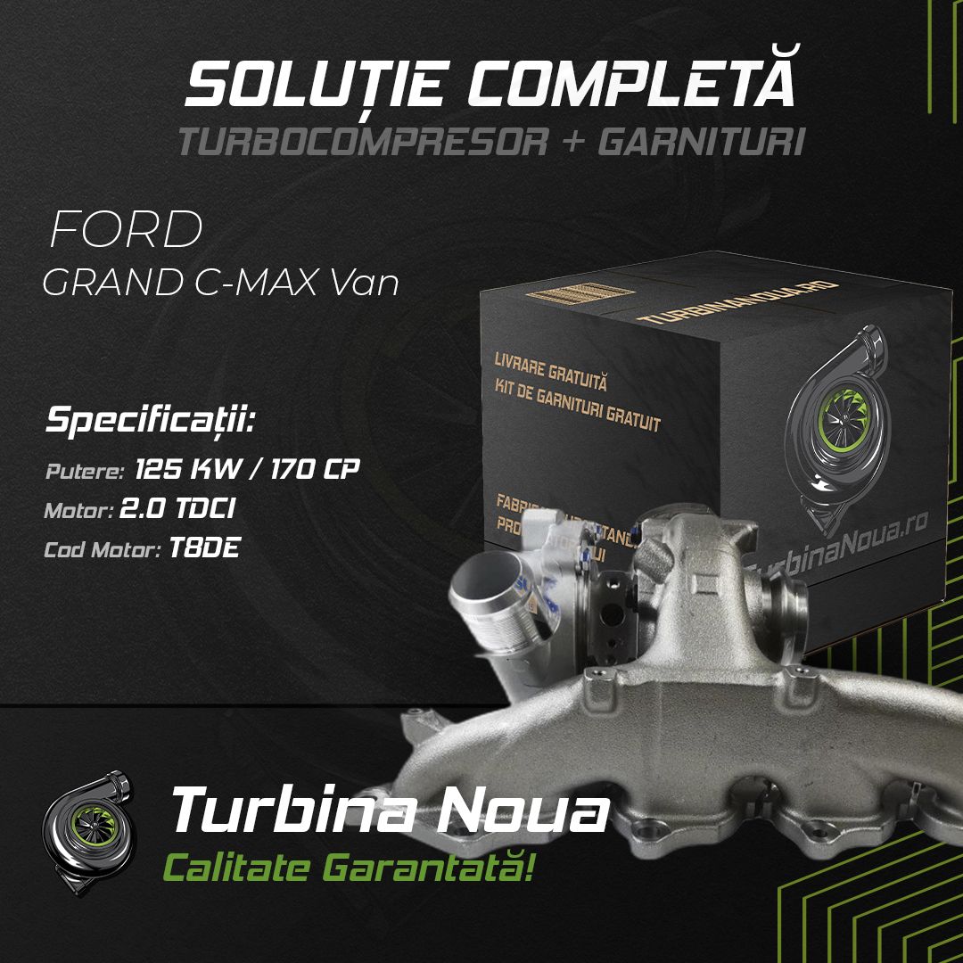 Turbina FORD GRAND C-MAX Van 2.0 TDCi 125 KW / 170 CP Noua - Image 2