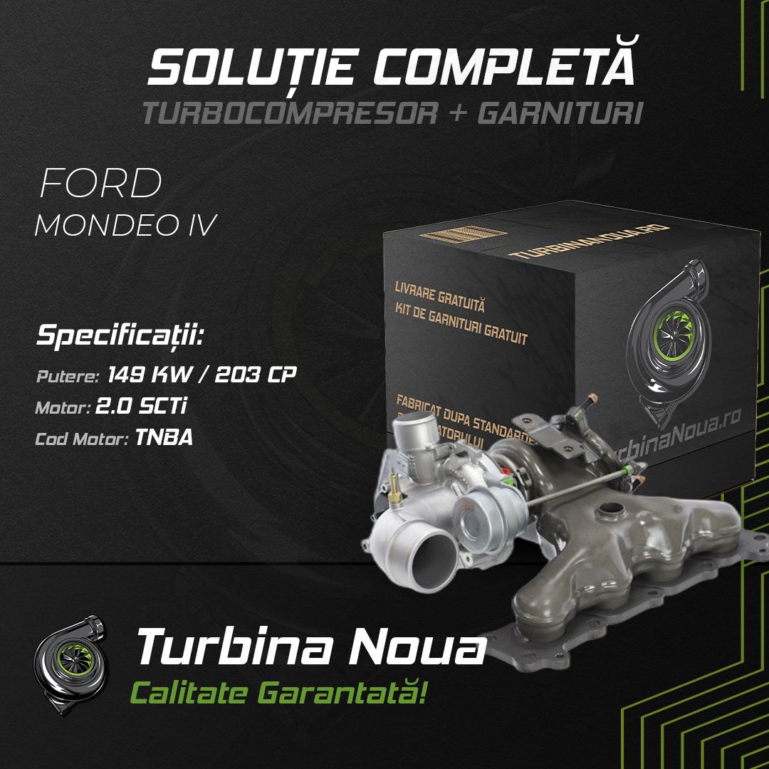 Turbina FORD MONDEO IV 2.0 SCTi 149 KW / 203 CP Noua - Image 2