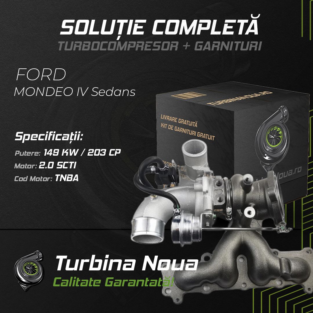Turbina FORD MONDEO IV Sedans 2.0 SCTI 149 KW / 203 CP Noua - Image 2