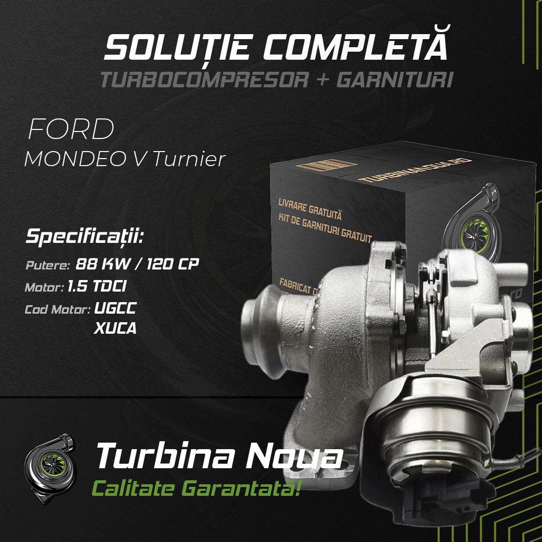 Turbina FORD MONDEO V Turnier 1.5 TDCi 88 KW / 120 CP Noua - Image 2