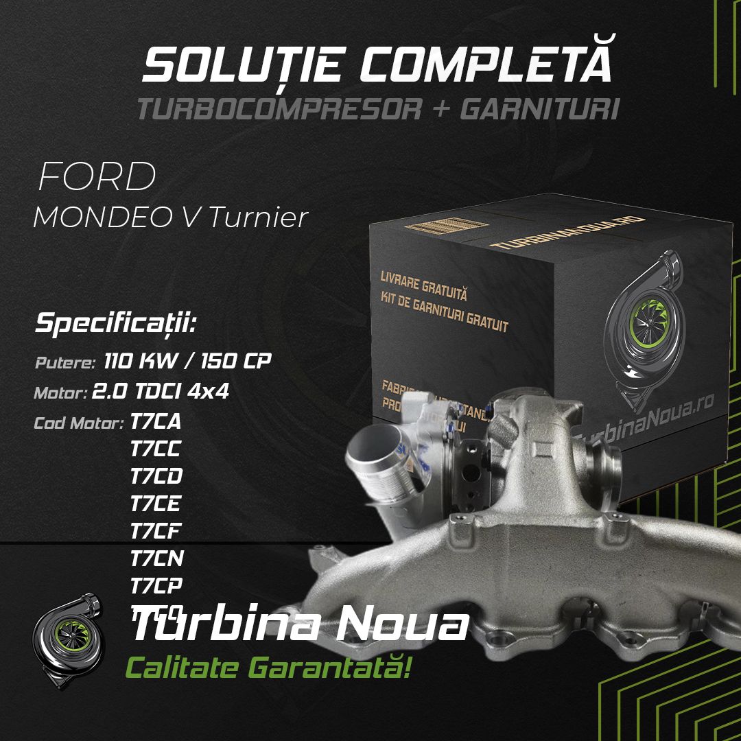 Turbina FORD MONDEO V Turnier 2.0 TDCi 4x4 110 KW / 150 CP Noua - Image 2
