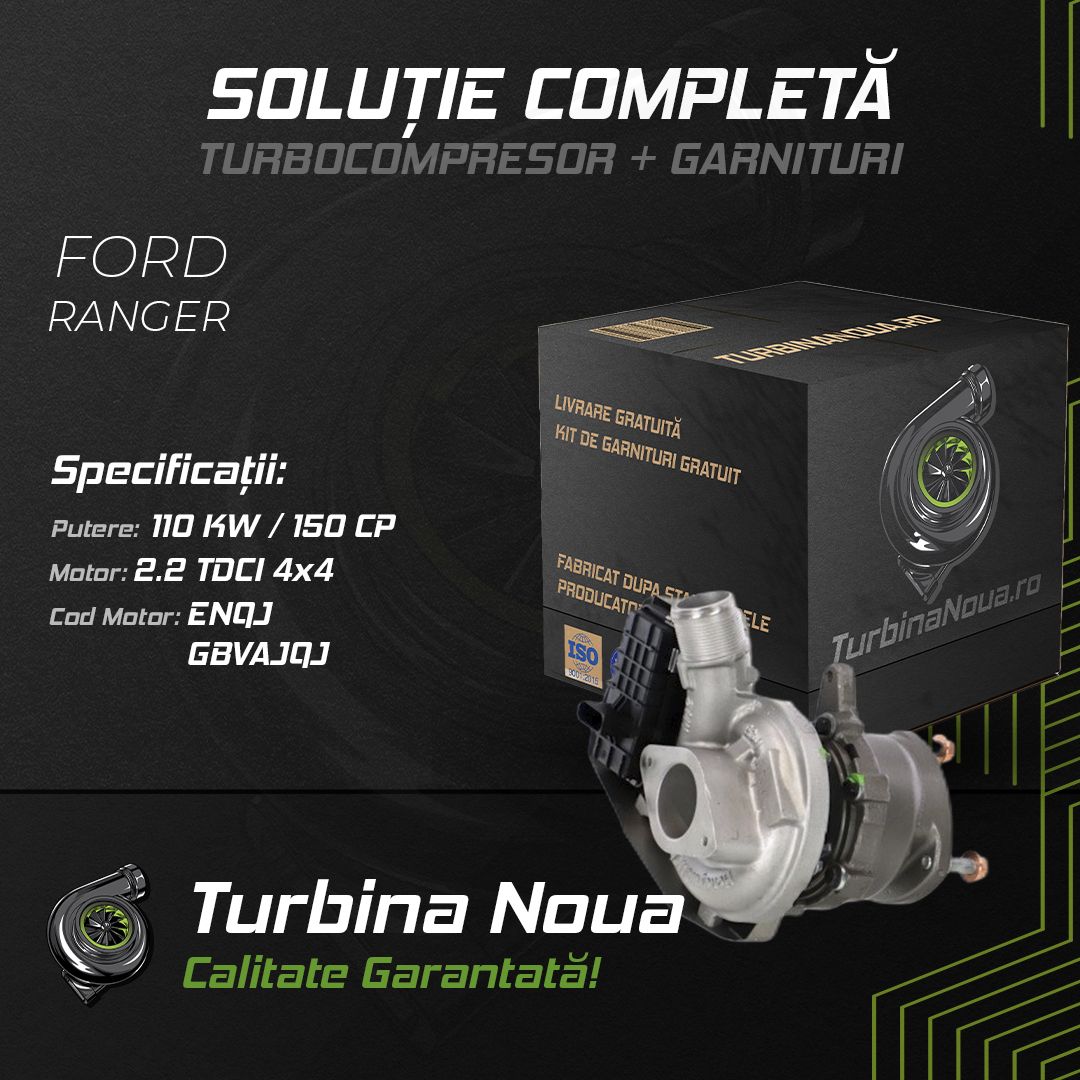 Turbina FORD RANGER 2.2 TDCi 4x4 110 KW / 150 CP Noua - Image 2