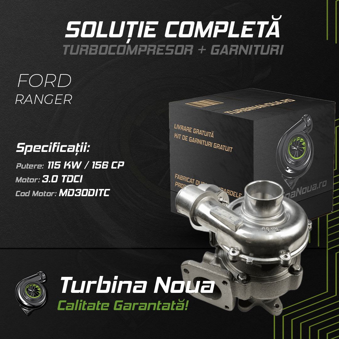 Turbina FORD RANGER 3.0 TDCi 115 KW / 156 CP Noua - Image 2
