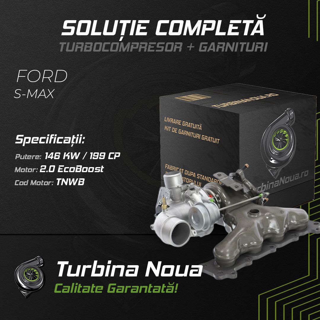 Turbina FORD S-MAX 2.0 EcoBoost 146 KW / 199 CP Noua - Image 2