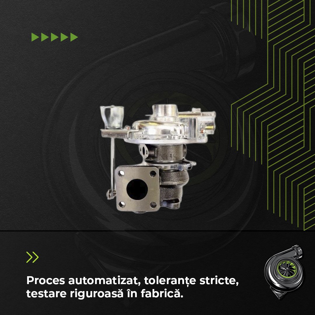 Turbina ISUZU D-MAX I 2.5 DiTD 100 KW / 136 CP Noua - Image 4