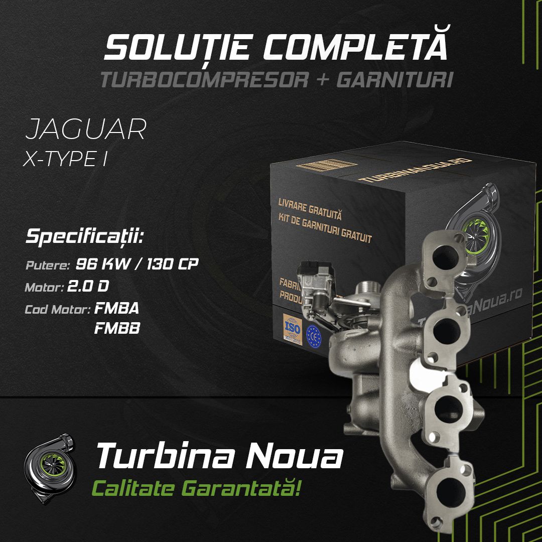 Turbina JAGUAR X-TYPE I 2.0 D 96 KW / 130 CP Noua - Image 2