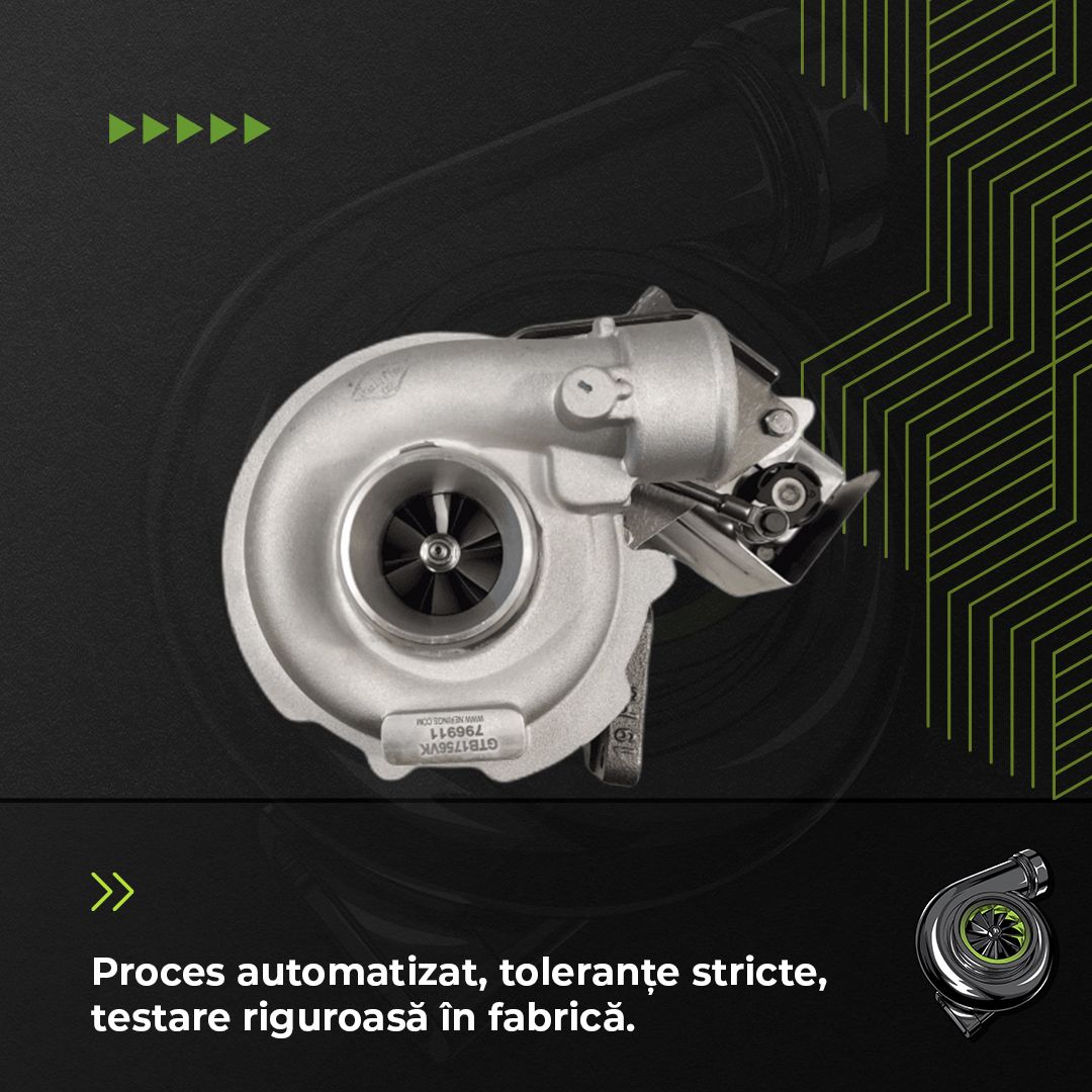 Turbina JEEP WRANGLER III 2.8 CRD 130 KW / 177 CP Noua - Image 4