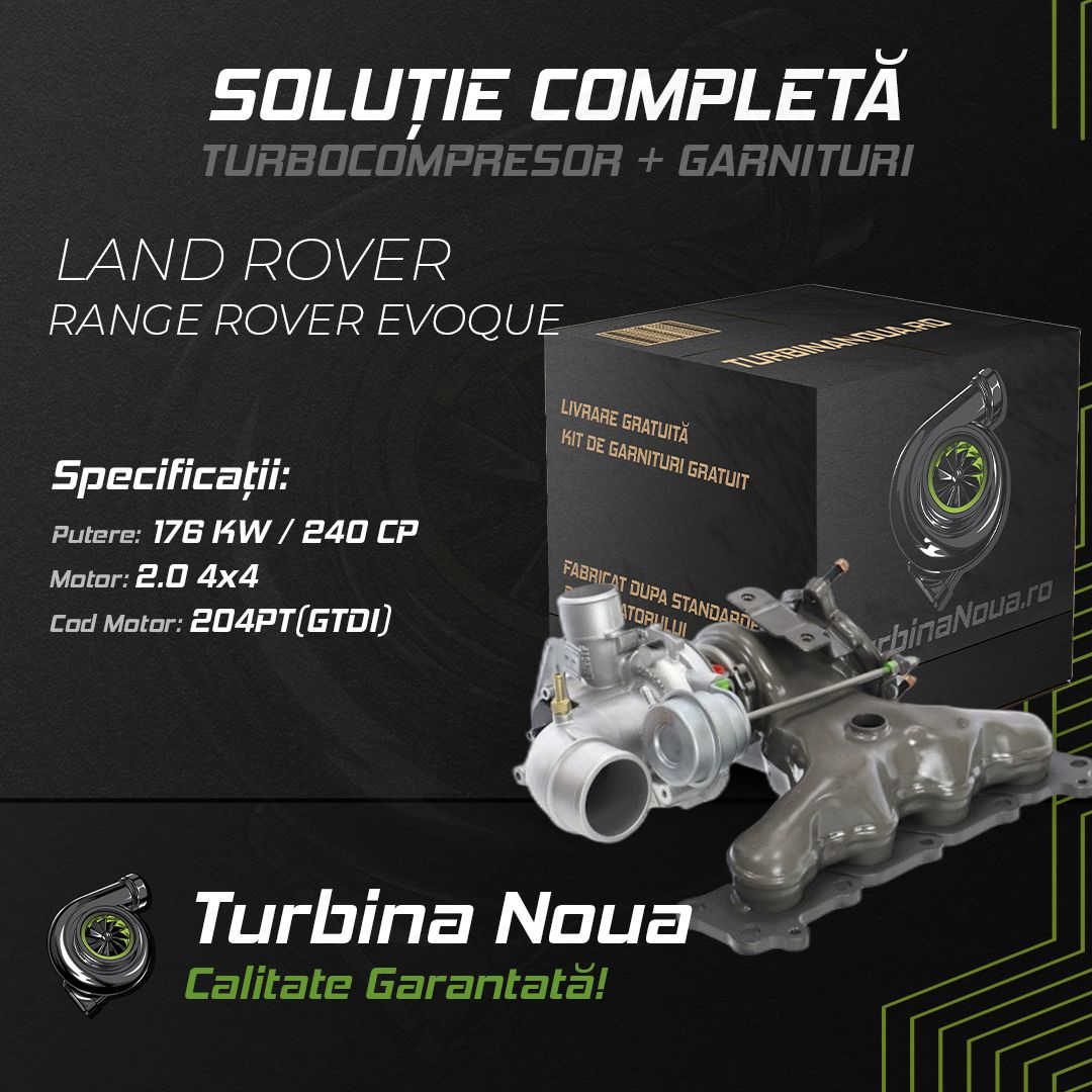 Turbina LAND ROVER RANGE ROVER EVOQUE 2.0 4x4 176 KW / 240 CP Noua - Image 2