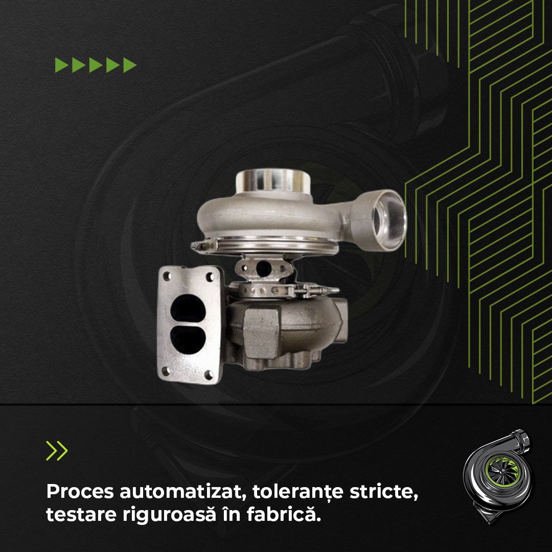 Turbina MERCEDES-BENZ ACTROS MP2 / MP3 3332 AK 235 KW / 320 CP Noua - Image 4