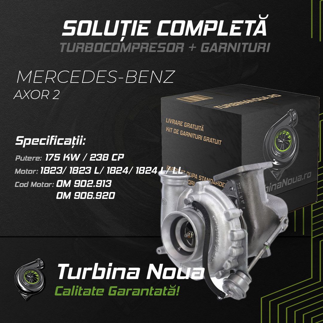 Turbina MERCEDES-BENZ AXOR 2 1823; 1823 L; 1824; 1824 L; LL 175 KW / 238 CP Noua - Image 2