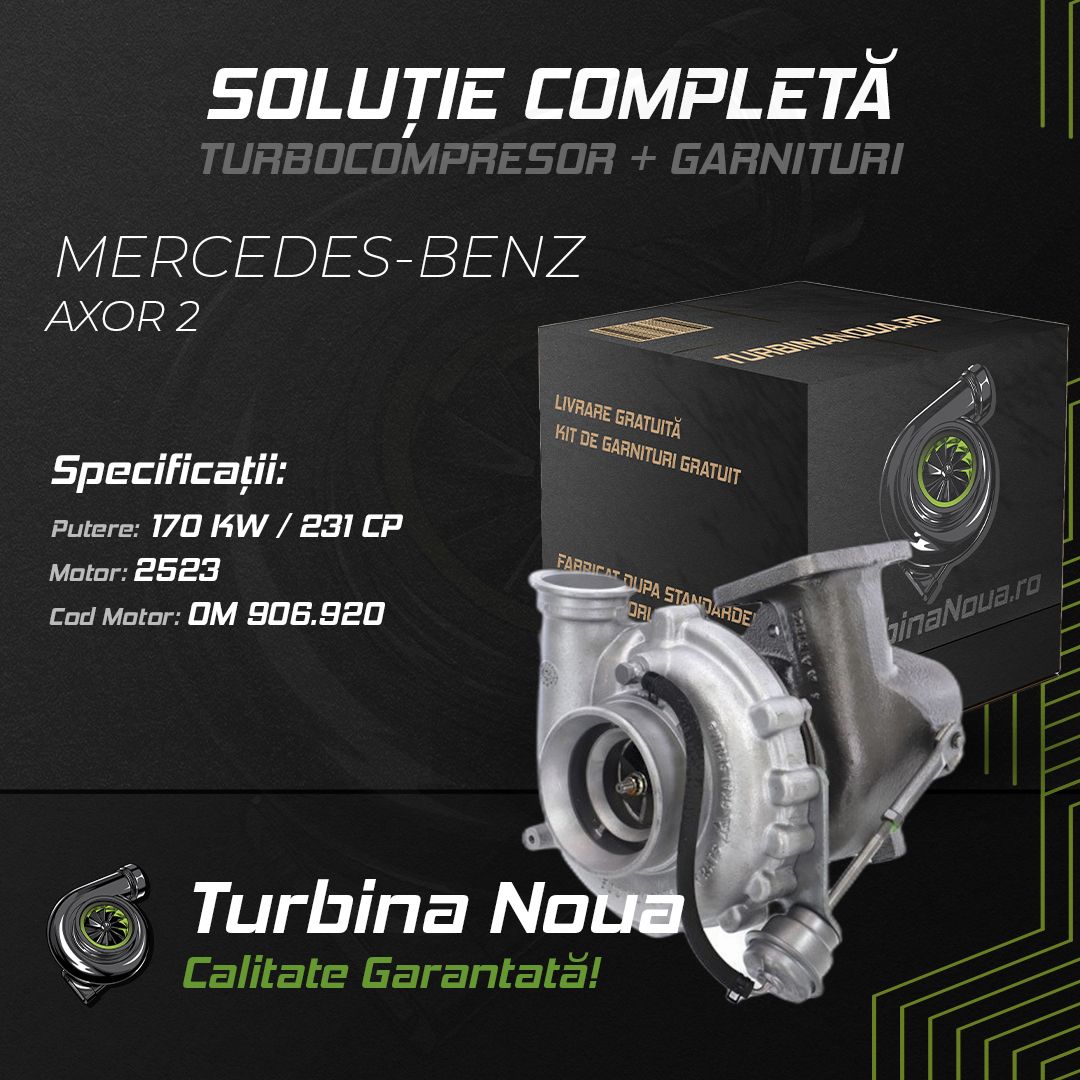 Turbina MERCEDES-BENZ AXOR 2 2523 170 KW / 231 CP Noua - Image 2