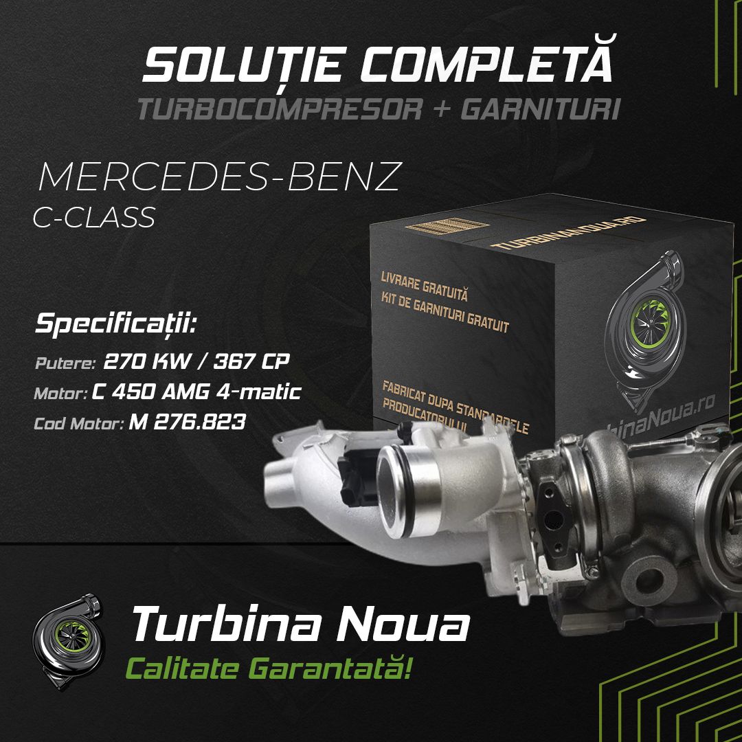 Turbina MERCEDES-BENZ C-CLASS C 450 AMG 4-matic 270 KW / 367 CP Noua - Image 2