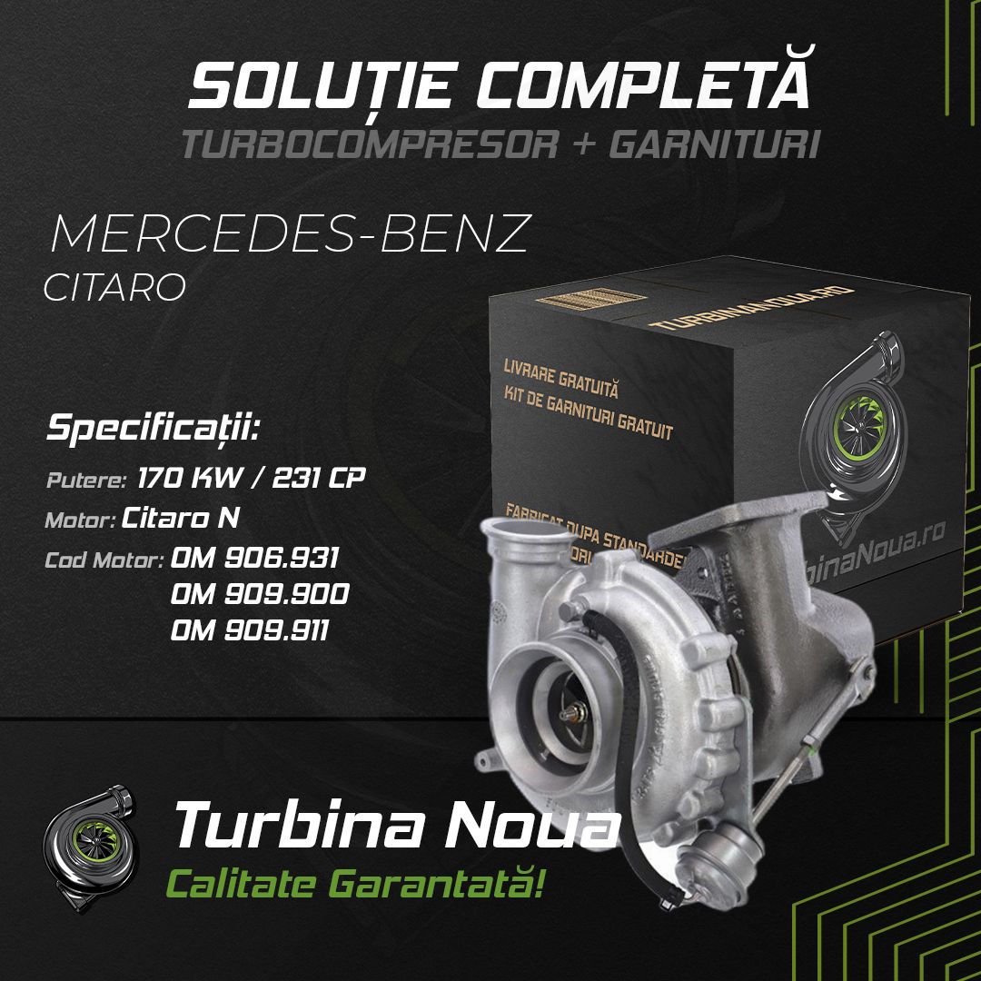 Turbina MERCEDES-BENZ CITARO Citaro N 170 KW / 231 CP Noua - Image 2