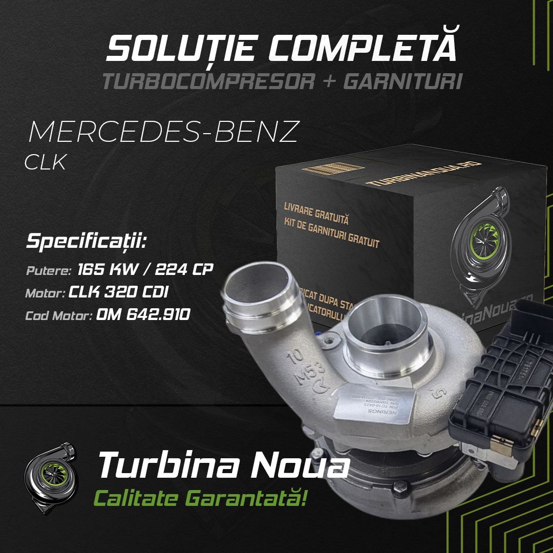 Turbina MERCEDES-BENZ CLK CLK 320 CDI 165 KW / 224 CP Noua - Image 2