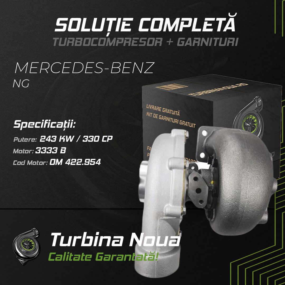 Turbina MERCEDES-BENZ NG 3333 B 243 KW / 330 CP Noua - Image 2