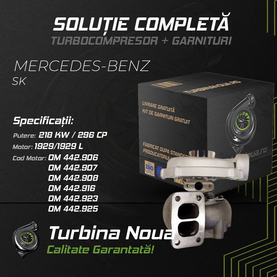 Turbina MERCEDES-BENZ SK 1929;1929 L 218 KW / 296 CP Noua - Image 2