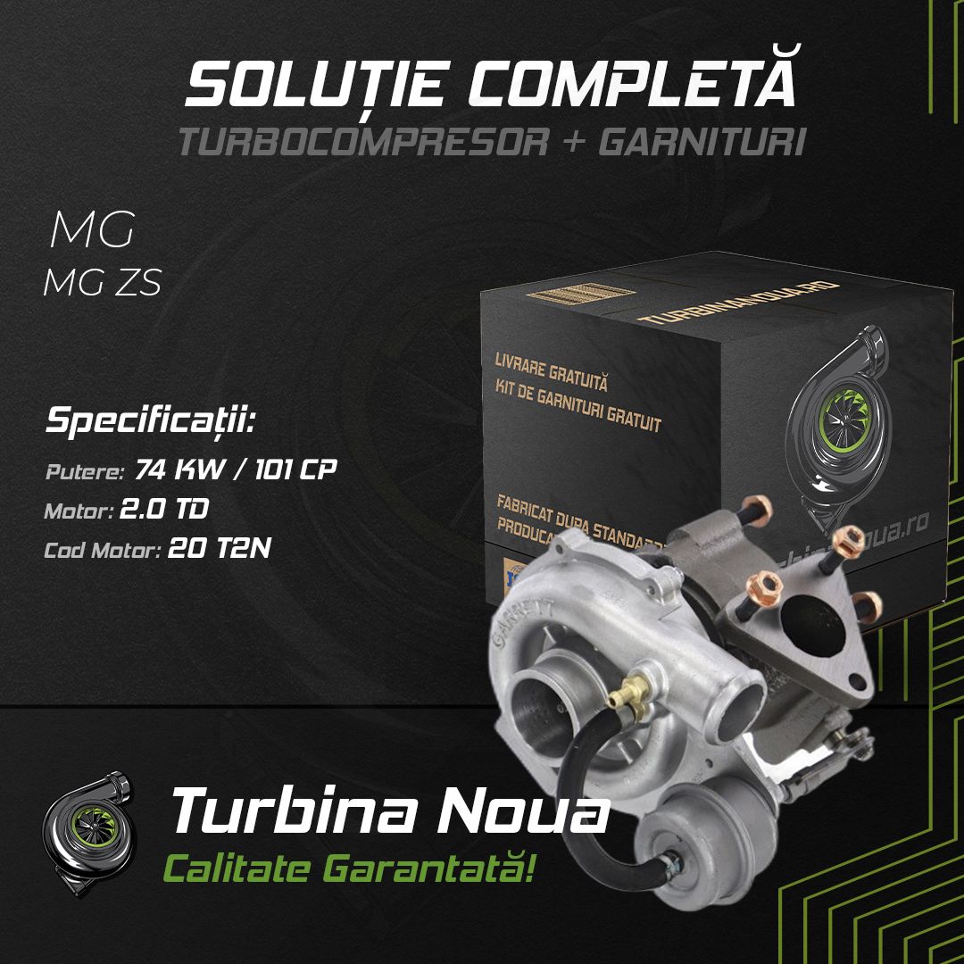 Turbina MG MG ZS 2.0 TD 74 KW / 101 CP Noua - Image 2