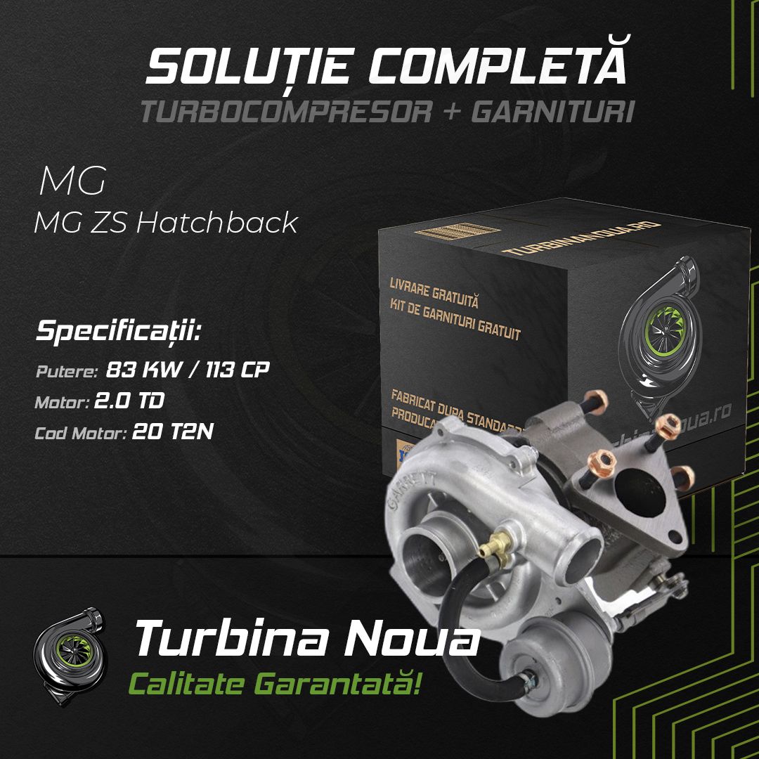 Turbina MG MG ZS Hatchback 2.0 TD 83 KW / 113 CP Noua - Image 2