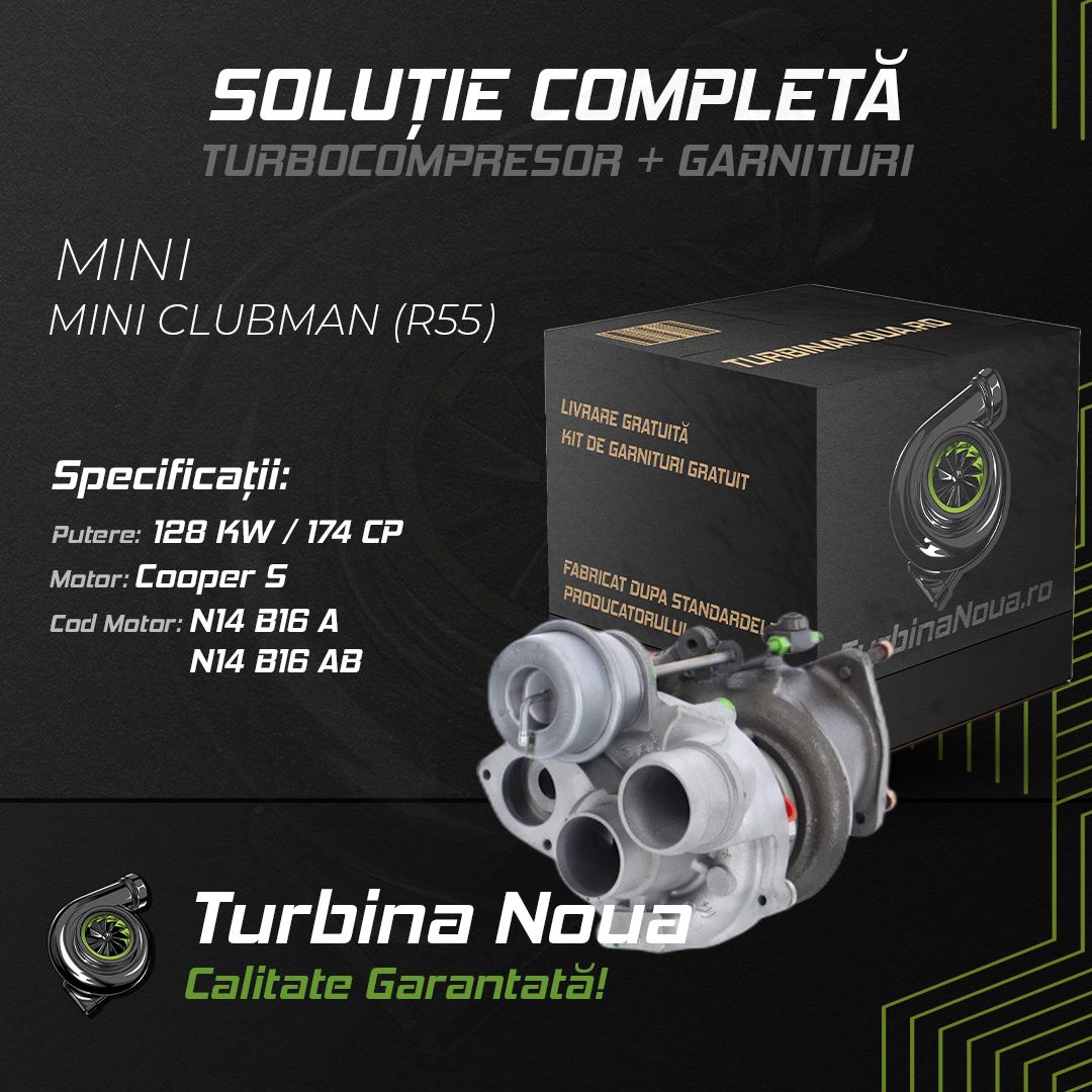 Turbina MINI MINI CLUBMAN Cooper S 128 KW / 174 CP Noua - Image 2