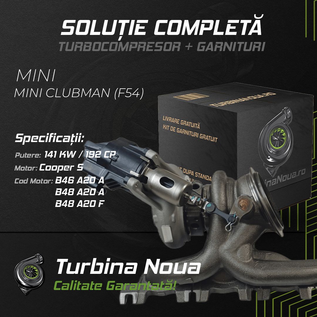 Turbina MINI MINI CLUBMAN Cooper S 141 KW / 192 CP Noua - Image 2
