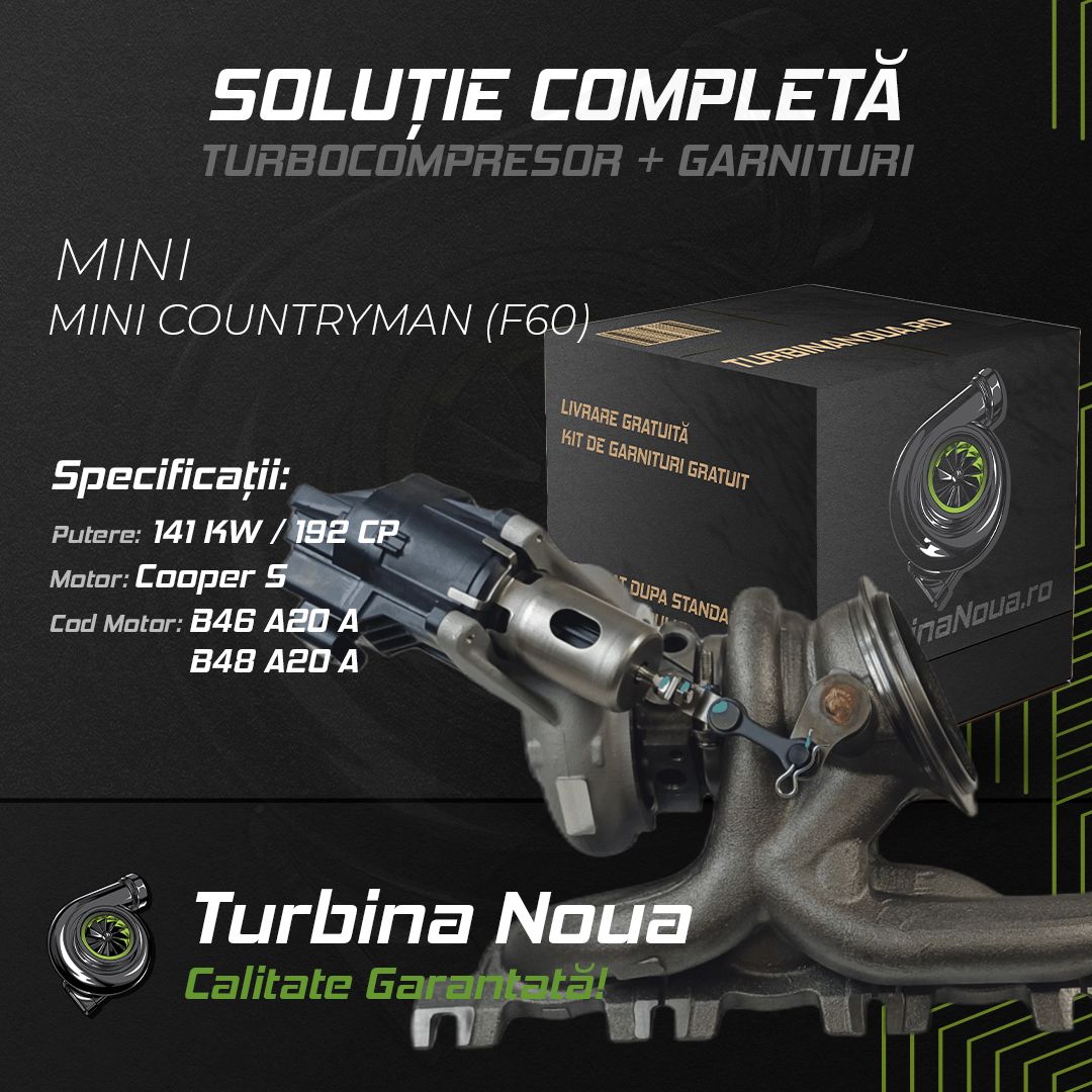 Turbina MINI MINI COUNTRYMAN Cooper S 141 KW / 192 CP Noua - Image 2
