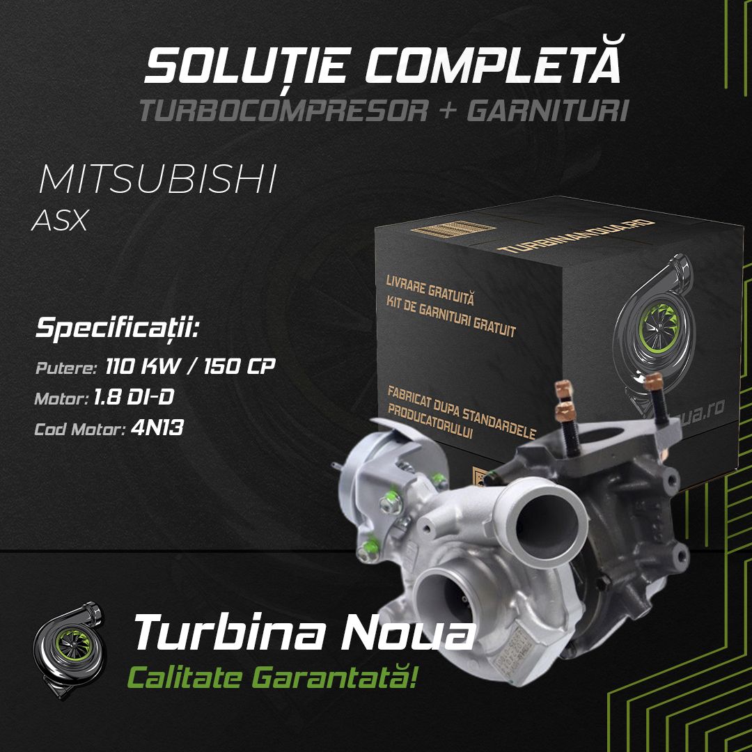 Turbina MITSUBISHI ASX 1.8 DI-D 110 KW / 150 CP Noua - Image 2
