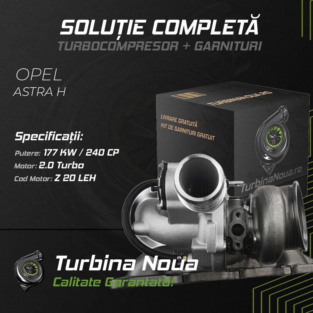 Turbina OPEL ASTRA H 2.0 Turbo 177 KW / 240 CP Noua - Image 2