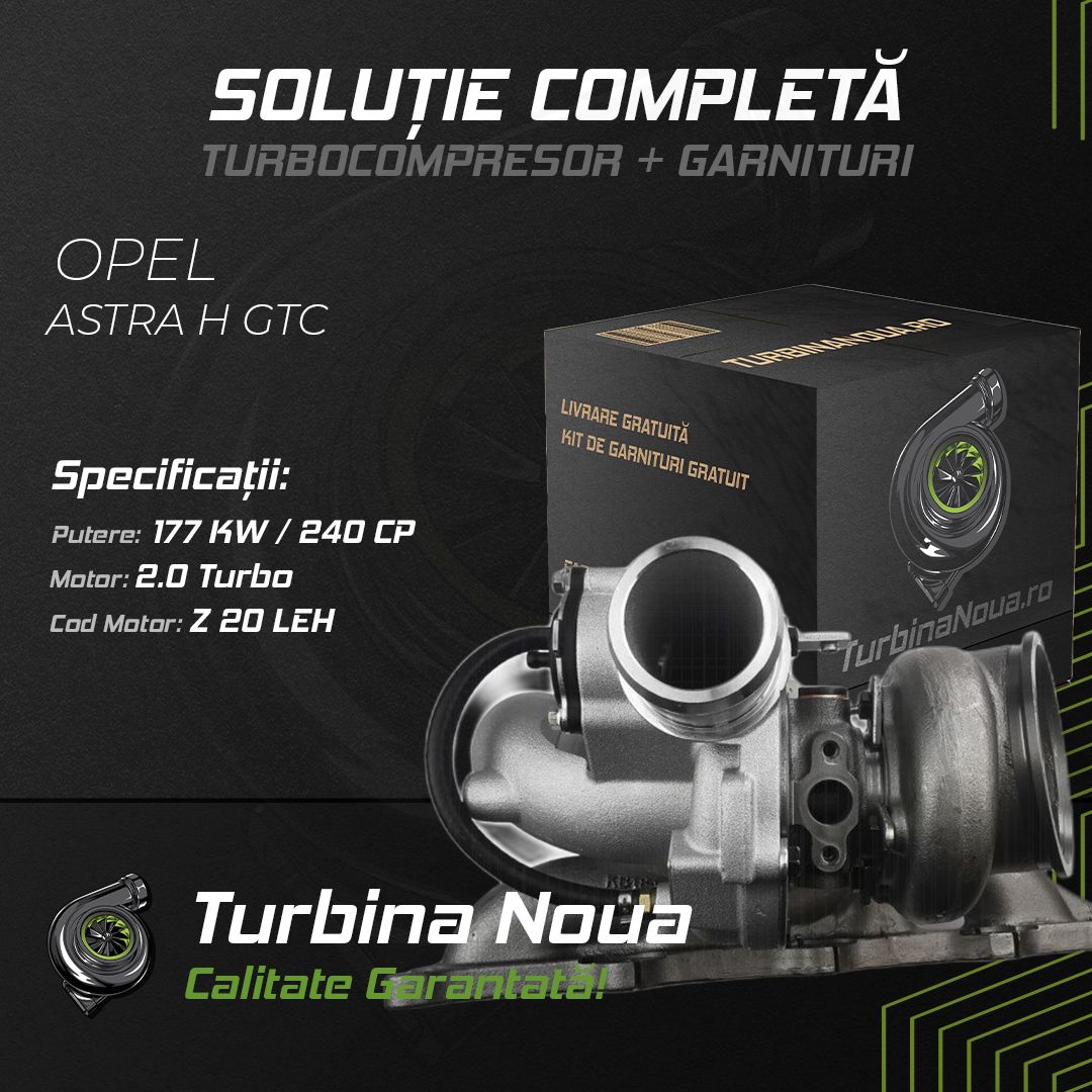 Turbina OPEL ASTRA H GTC 2.0 Turbo 177 KW / 240 CP Noua - Image 2