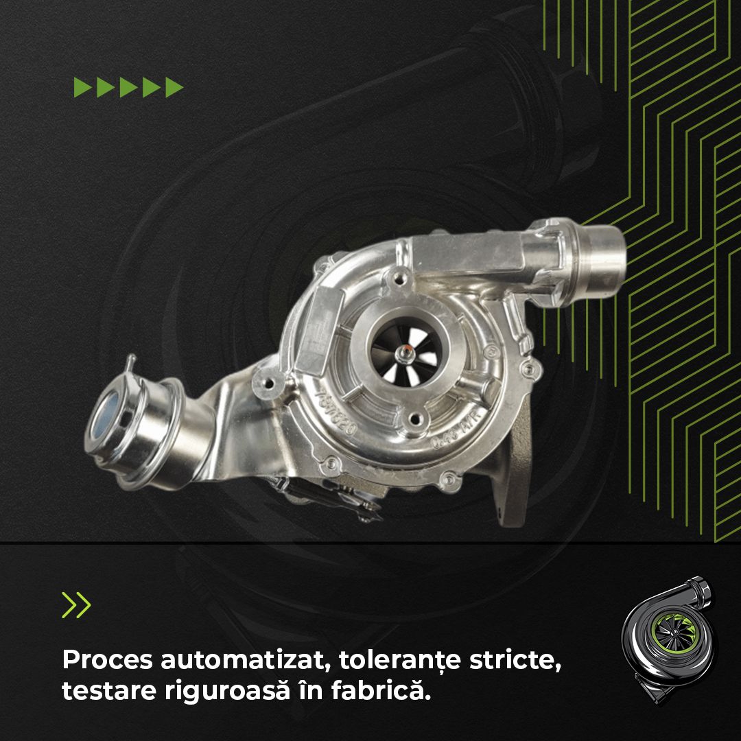 Turbina OPEL VIVARO A 2.0 CDTI 66 KW / 90 CP Noua - Image 4