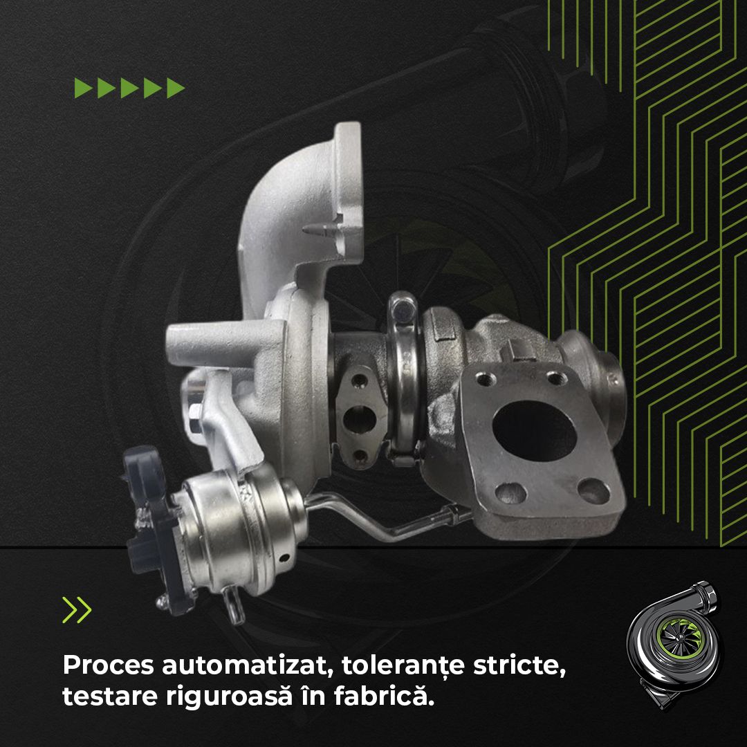 Turbina PEUGEOT 207 SW 1.6 HDi 68 KW / 92 CP Noua - Image 4