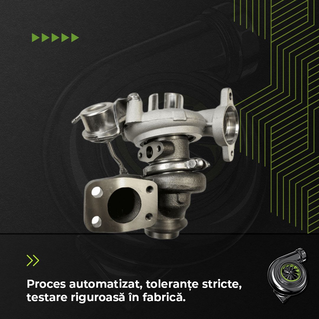 Turbina PEUGEOT 307 SW 1.6 HDI 90 66 KW / 90 CP Noua - Image 4