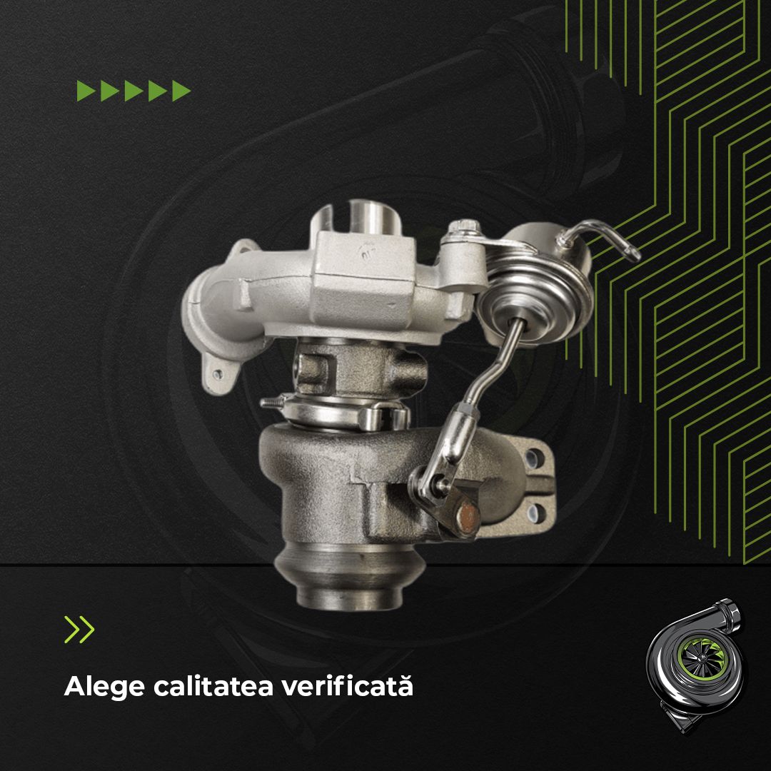 Turbina PEUGEOT 307 SW 1.6 HDI 90 66 KW / 90 CP Noua - Image 5