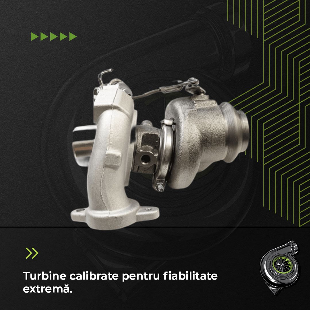 Turbina PEUGEOT 307 SW 1.6 HDI 90 66 KW / 90 CP Noua - Image 6