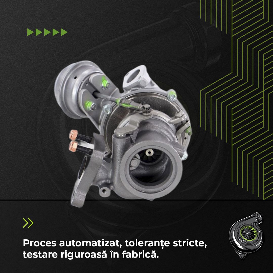 Turbina PEUGEOT BIPPER 1.3 HDi 75 55 KW / 75 CP Noua - Image 4