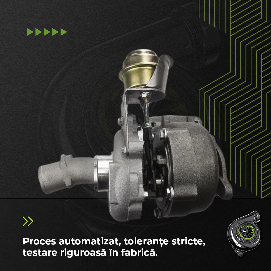 Turbina RENAULT LAGUNA II Grandtour 1.9 dCi 92 KW / 125 CP Noua - Image 4